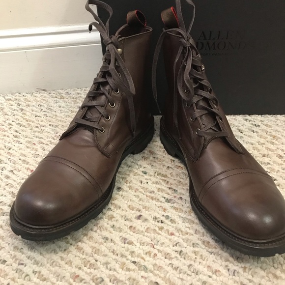 🆕 Allen Edmonds alpine cap brown leather boots - Picture 5 of 11